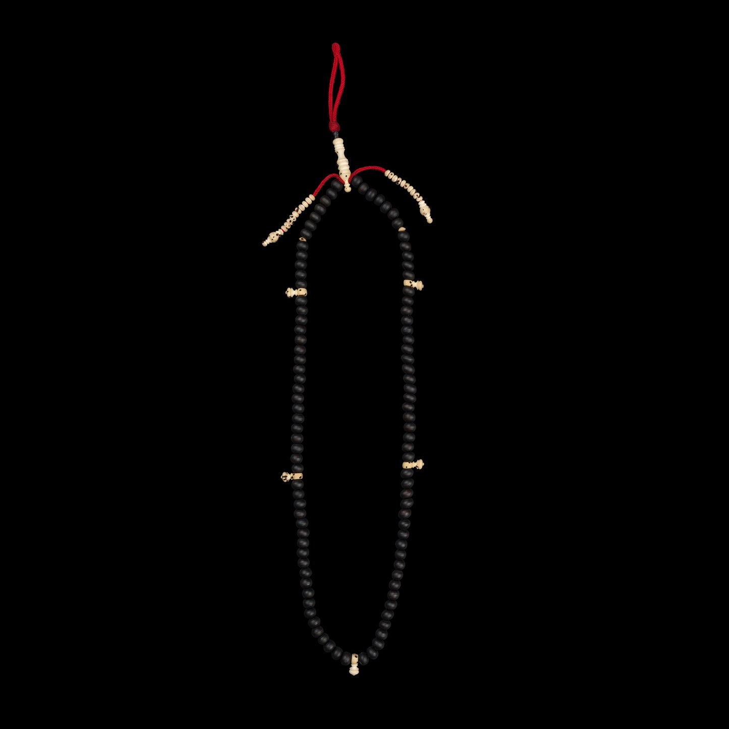 Zaytoun (olive) wood with Oud salib Tasbih (Tijani) - Black