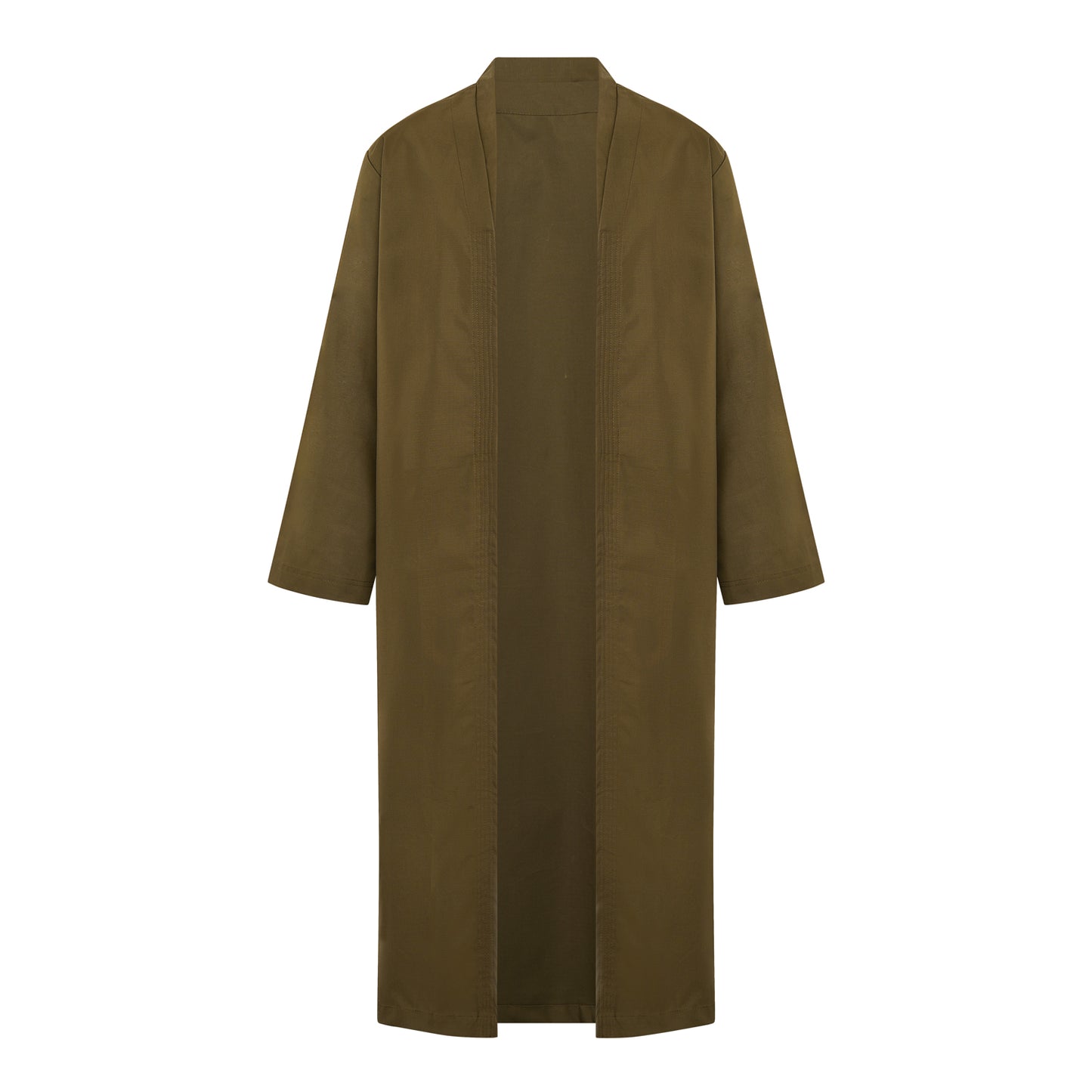 Yemeni Thowb Long Jacket- Olive green