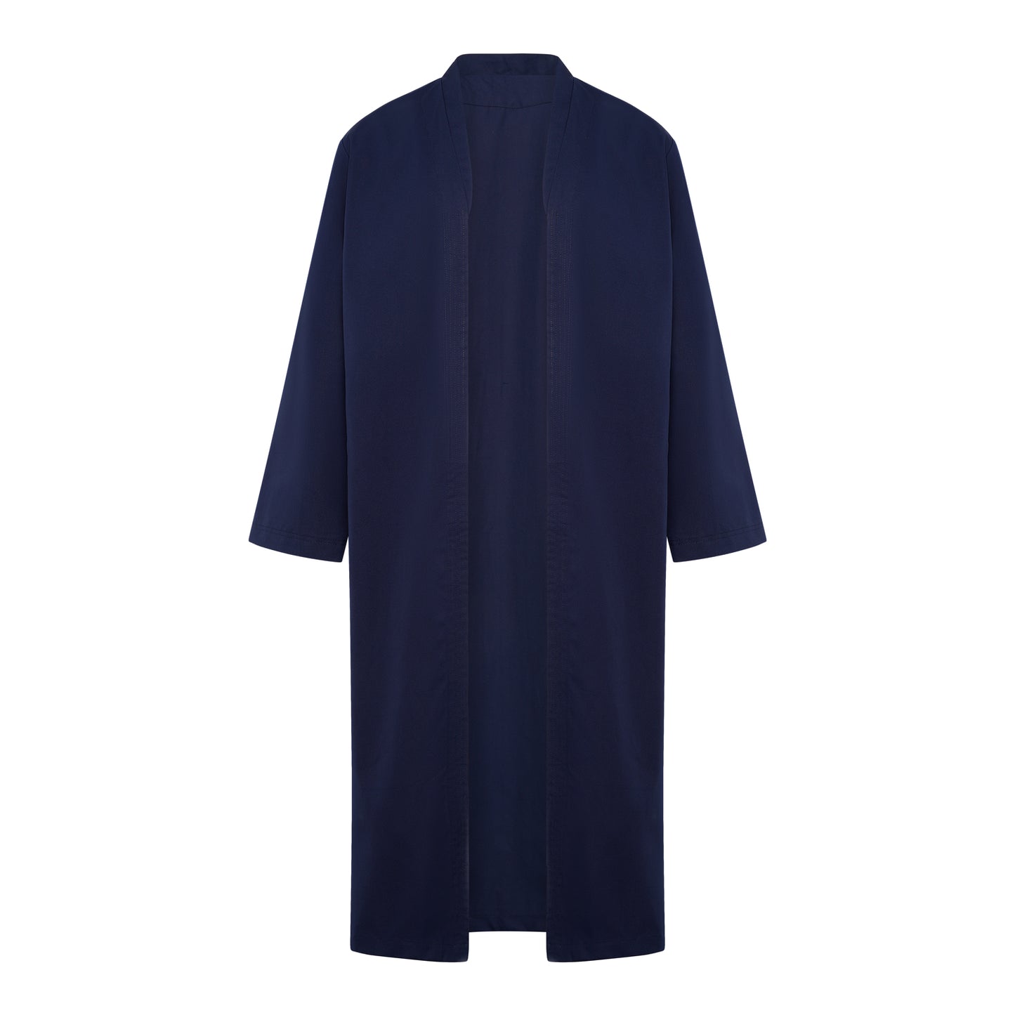 Yemeni Thowb Long Jacket- Navy