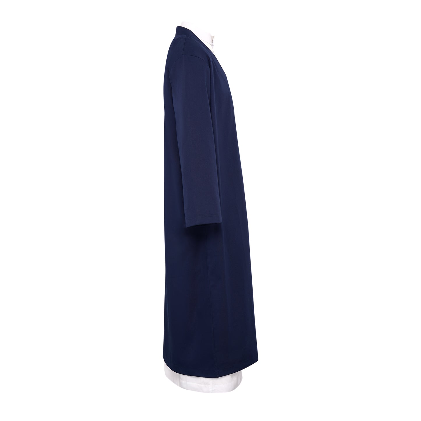Yemeni Thowb Long Jacket- Navy