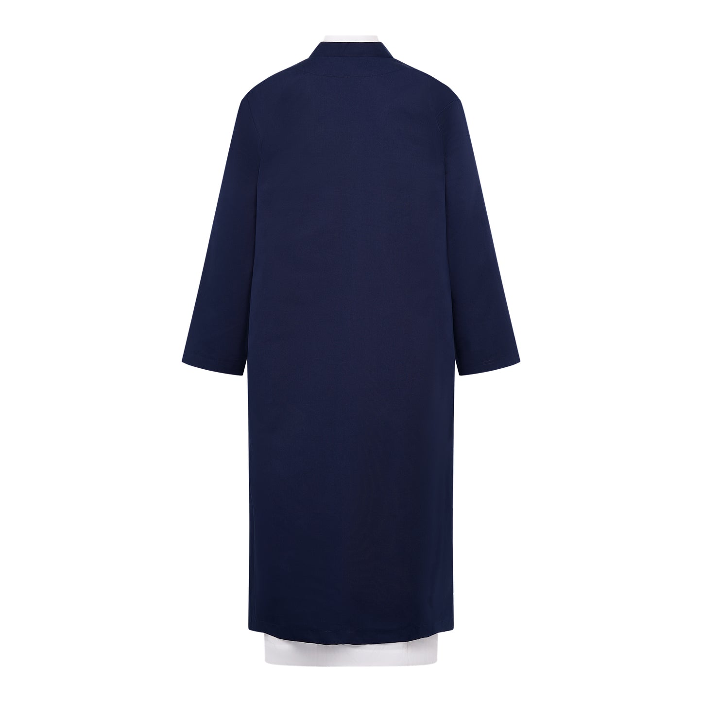Yemeni Thowb Long Jacket- Navy