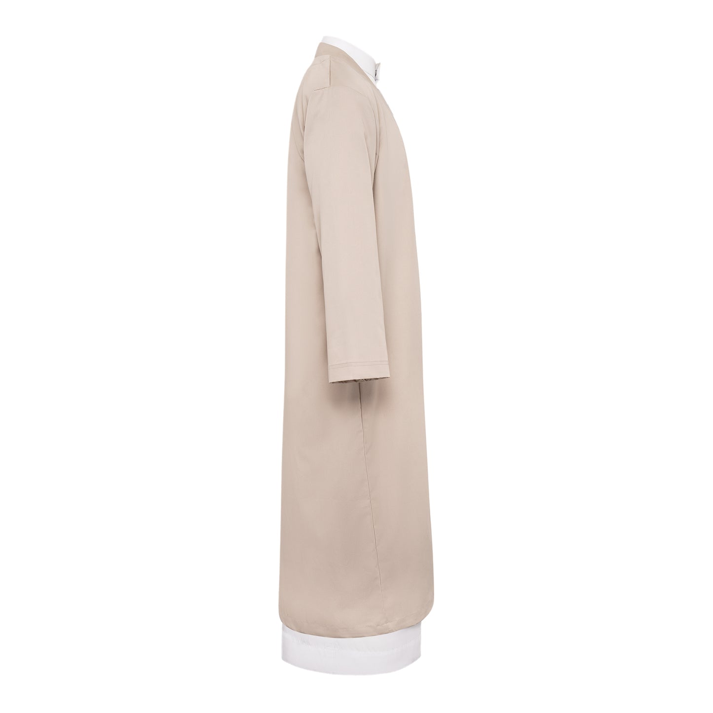 Yemeni Thowb Long Jacket- Cream
