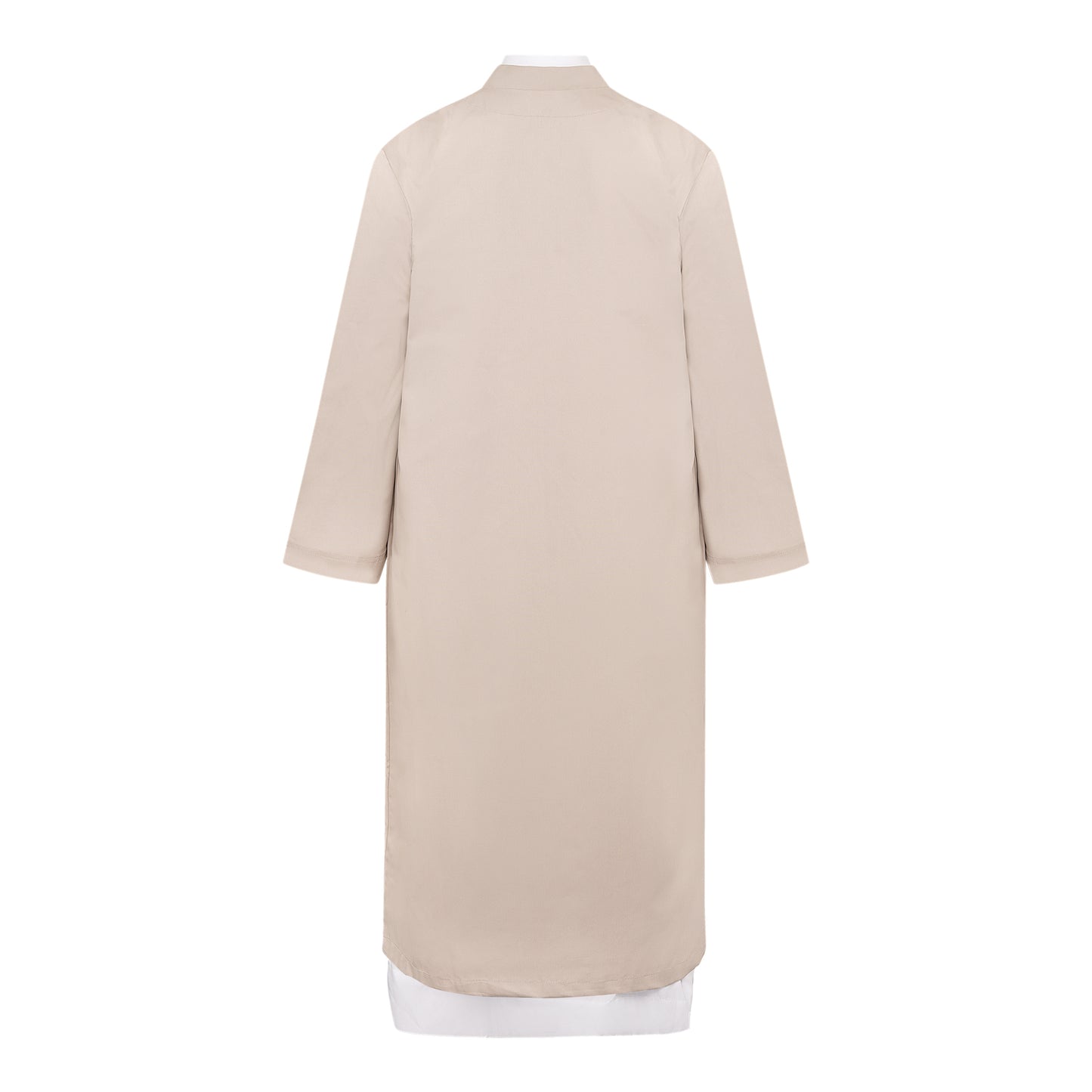Yemeni Thowb Long Jacket- Cream