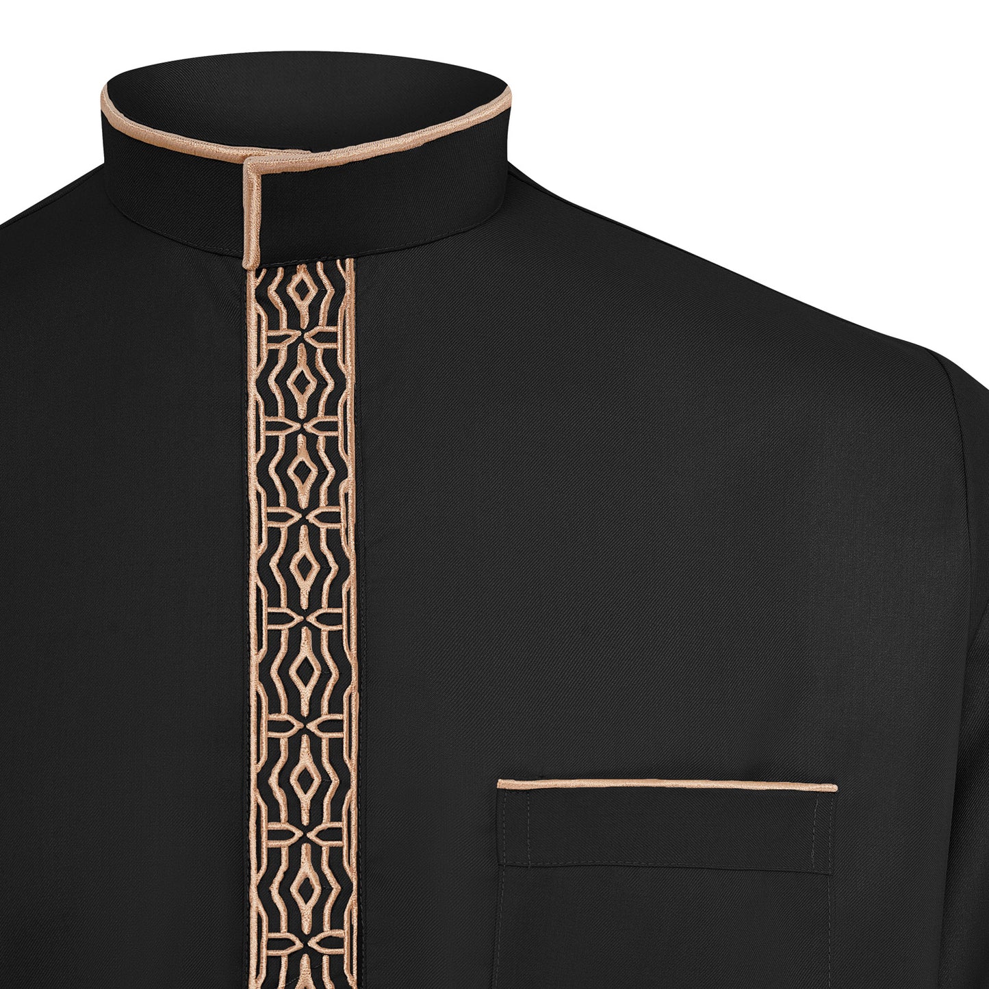 Collar Jubbah- Black