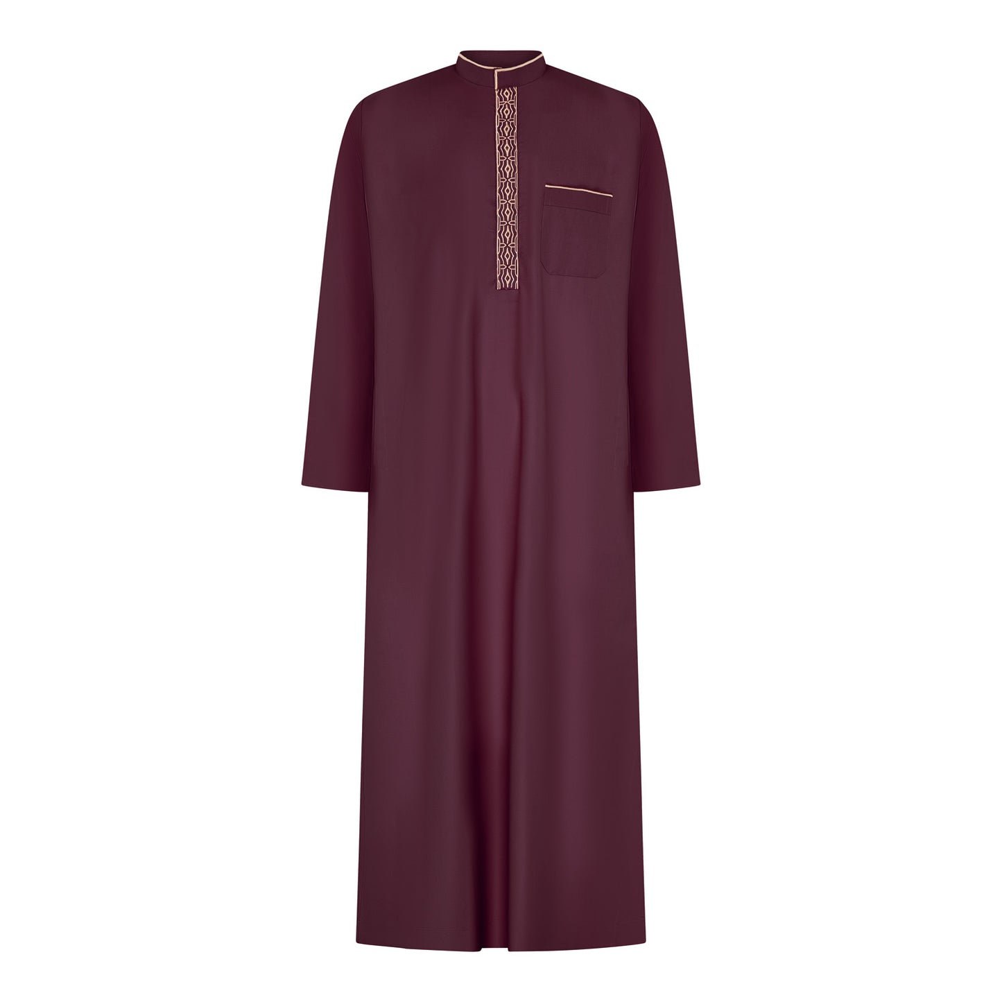 Collar Jubbah- Burgandy