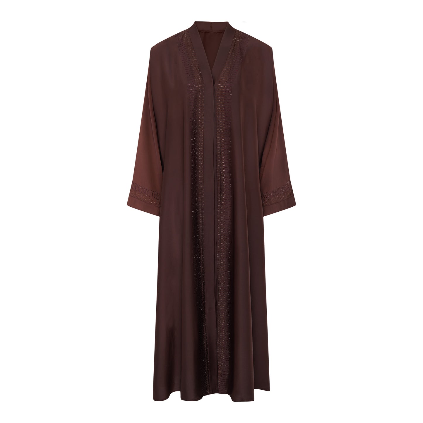 MrsThowbs Sienna Chocolate Abaya with matching Scarf