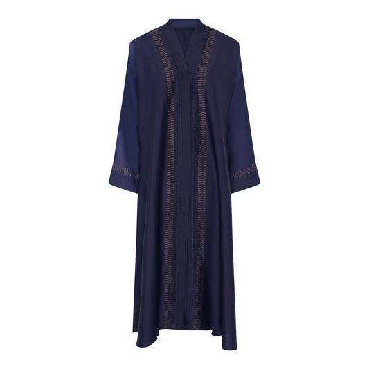 MrsThowbs Midnight Navy Abaya and matching Scarf