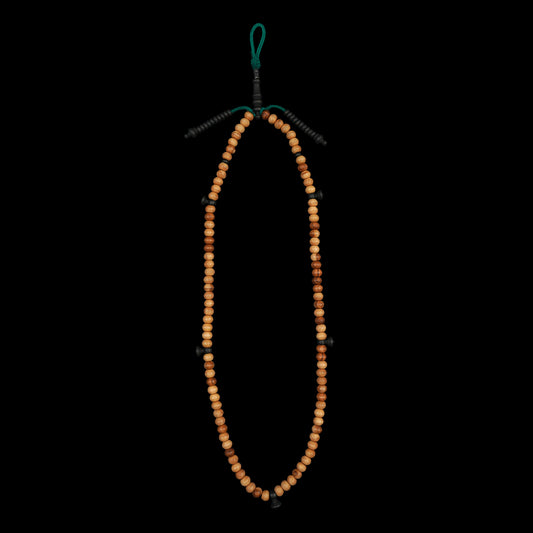 Zaytoun (olive) wood Tasbih with Oud Salib (Tijani) - Wood
