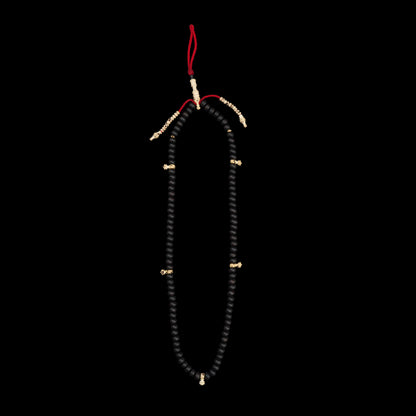 Zaytoun (olive) wood with Oud salib Tasbih (Tijani) - Black