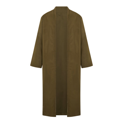 Yemeni Thowb Long Jacket- Olive green