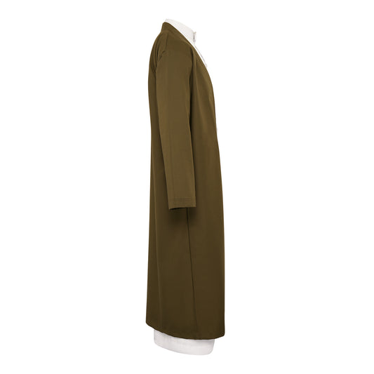 Yemeni Thowb Long Jacket- Olive green