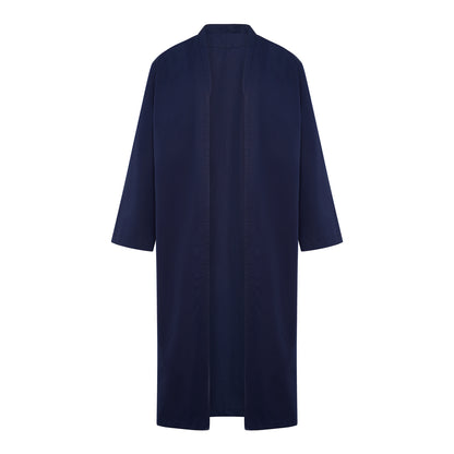 Yemeni Thowb Long Jacket- Navy