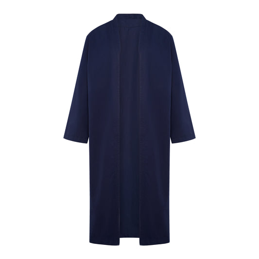 Yemeni Thowb Long Jacket- Navy