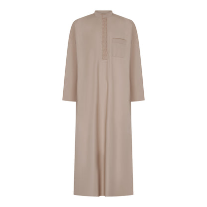 Collar Jubbah- Beige