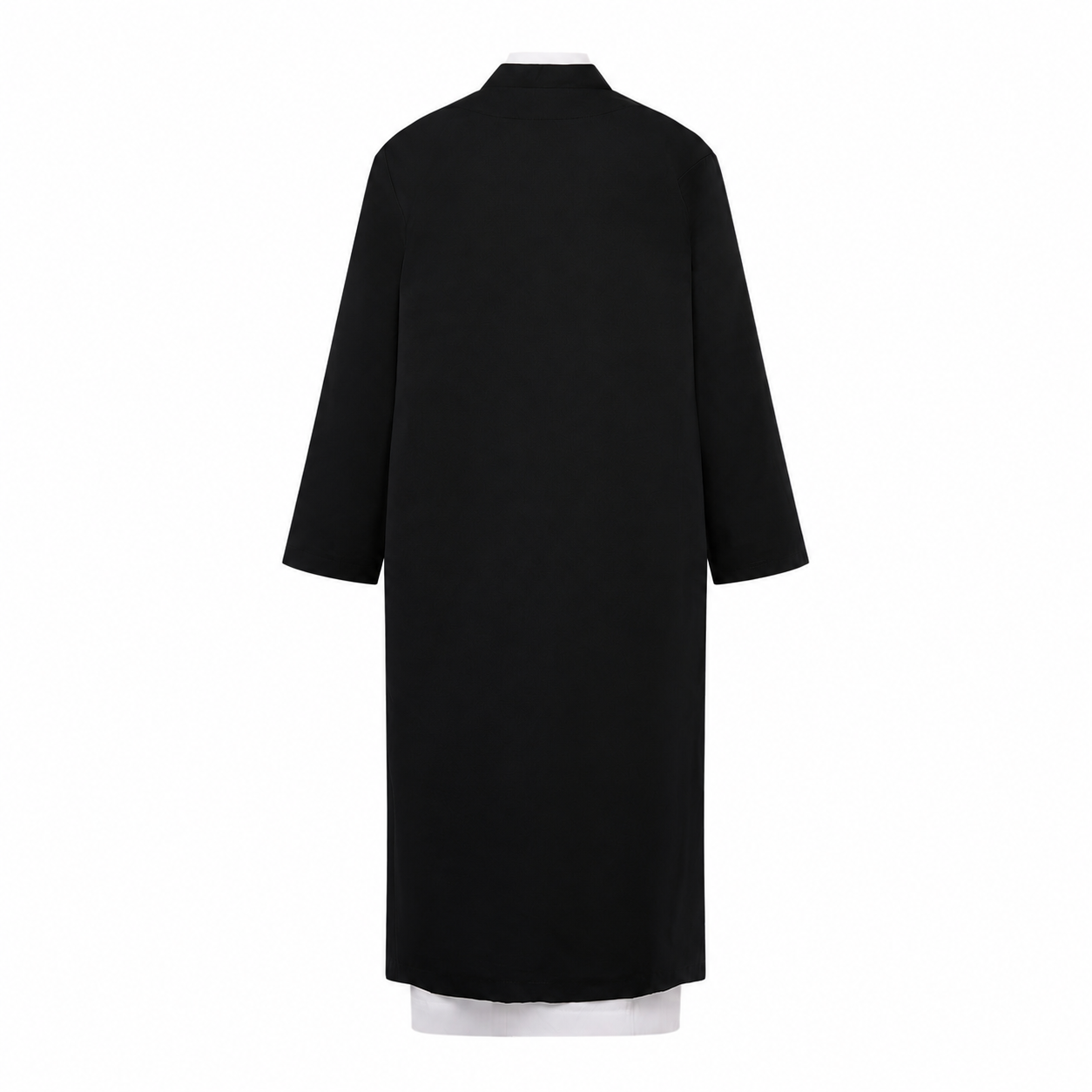 Long Over Jubbah Jacket- Black (Turkish/Yemeni)