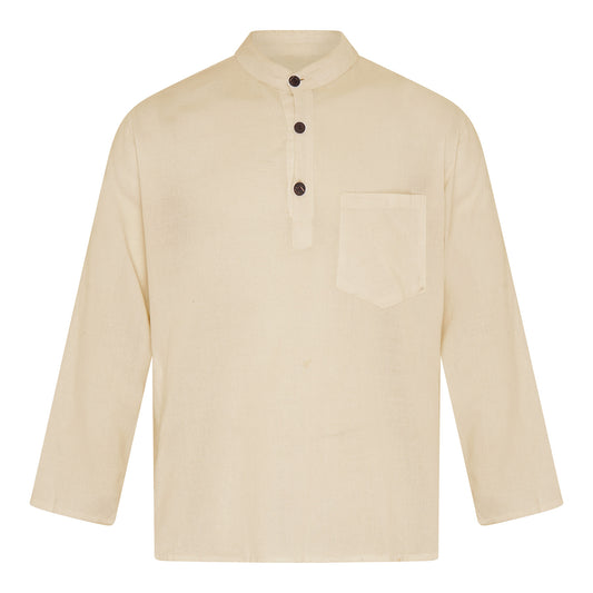 Moroccan shirt- Coffee