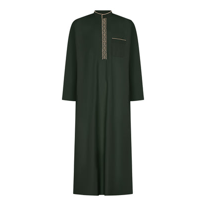 Collar Jubbah- Dark Green