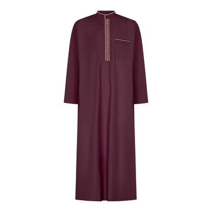 Collar Jubbah- Burgandy