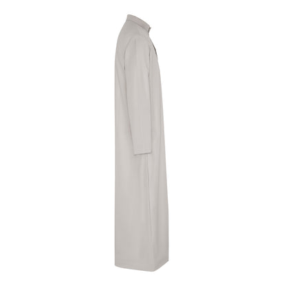 Collar Jubbah- Light Grey